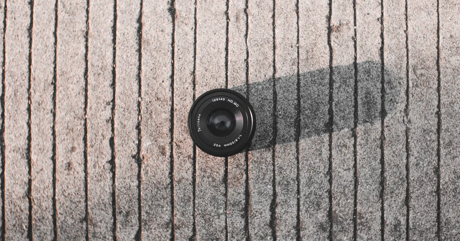 Details of a camera lens